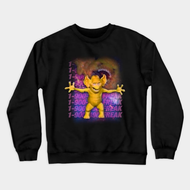 Freddie Freaker Crewneck Sweatshirt by Jijarugen